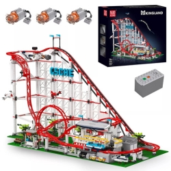 Bild zu Mould King Technik Achterbahn mit Fernbedienung 11014 für 117,29€ (VG: 135,20€)