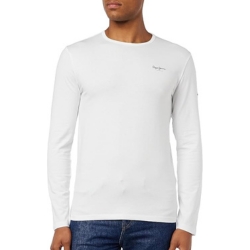 Bild zu Pepe Jeans Herren T-Shirt Langarm, Weiß, Gr.: XS -XXL für 14,95€ (VG: 26,99€)