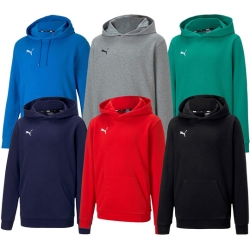 Bild zu 3 x PUMA teamGOAL 23 Casuals Kinder Hoody in 6 Farben, Gr.: 116 – 176 für 36€ (VG: 53,94€)