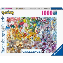 Bild zu Ravensburger Pokémon Challenge Puzzle mit 1.000 Teilen für 7,66€ (VG: 12,98€)