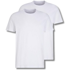 Bild zu 2er Pack TOM TAILOR Herren Crewneck T-Shirt, Weiß, Gr.: S – 3XL für 11,90€ (VG: 20,89€)