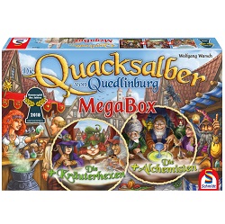 Bild zu Schmidt Spiele Quacksalber von Quedlinburg Mega Box Die Kräuterhexen und Die Alchemisten für 35,94€ (Vergleich: 44,95€)