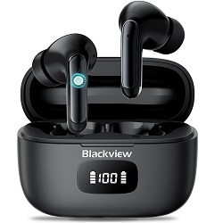 Bild zu Blackview Wireless Bluetooth Kopfhörer AirBuds 8 für 14,99€ (Vergleich: 19,98€)