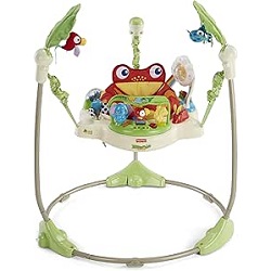 Bild zu Fisher-Price Rainforest Jumperoo 360° drehender Sitz (K7198) für 76,90€ (Vergleich: 94,41€)