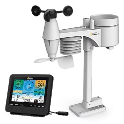 Bild zu 7-in-1 National Geographic WLAN-Farbwetterstation für 106,94€ (Vergleich: 129,49€)