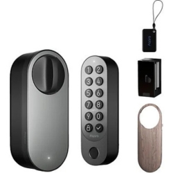 Bild zu AQARA Smart Lock U200 Türschloss, Schwarz oder Silber für je 189€ (Vergleich: 219,99€)