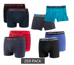 Bild zu 10 x Replay Boxershorts für 30€ inklusive Versand