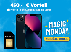 Bild zu [nur heute] Apple iPhone 13 128GB für 49€ mit 30GB 5G Daten, SMS und Sprachflat im Vodafone Netz (otelo) für 19,99€/Monat