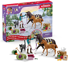 Bild zu schleich 99092 Adventskalender Horse Club 2024, ab 5 Jahren, HORSE CLUB – Spielset, 36 Teile für 15€ (VG: 29,15€)