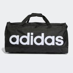 Bild zu Adidas Linear Duffel Bag L Sporttasche mit 63 l Volumen, Schwarz für 16,25€ (Vergleich: 30,38€)