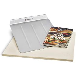 Bild zu BURNHARD Pizzastein und Pizzaschaufel 38 x 30 cm für 31,92€ (Vergleich: 44,90€) oder 43 x 35 cm für 35,92€ (Vergleich: 49,90€)