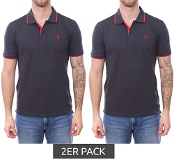 Bild zu U.S. POLO ASSN. Herren Polo-Shirt Basic im Doppelpack für 30€ (Vergleich: 53,90€)