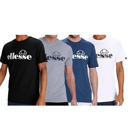 Bild zu Ellesse Fuenti Herren T-Shirt mit Logo-Print im 3er Pack (SHP16469) für 33,33€ (Vergleich: 53,97€)