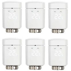 Bild zu Eve Thermo Smarte Heizkörper-Thermostate im 6er-Pack für 309,95€ (Vergleich: 365,95€)