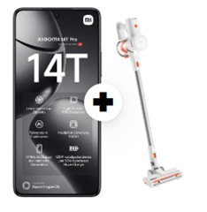 Bild zu Xiaomi 14T inkl. Xiaomi Vacuum Cleaner G20 lite 99€ mit 17GB 5G Daten, SMS und Sprachflat im o2 Netz für 9,99€/Monat (= effektiv –5,18€ im Monat)