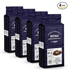 Bild zu 1kg by Amazon Gemahlener Kaffee Caffè Intenso, 4 Packungen mit 250 g ab 7,75 €