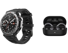 Bild zu Amazfit T-Rex 3 Outdoor Smartwatch inkl. Amazfit Up OWS Bluetooth 5.3 Kopfhörer für 279€