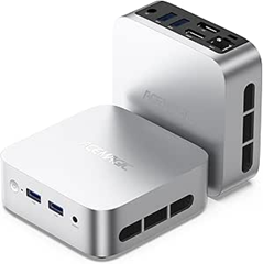 Bild zu ACEMAGICIAN V1 Mini PC Intel Twin Lake N150 (Upgraded N100,Bis zu 3,6 GHz),16GB DDR4 512GB M.2 2280 SSD Micro Desktop Computer für 199,50€