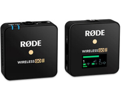 Bild zu RØDE Wireless GO II Single ultrakompaktes kabelloses Zweikanal-Mikrofonsystem für 149,99€ (VG: 177,08€)