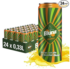 Bild zu 24 x 330ml Bluna Orangenlimonade in der Getränkedose für 14,26€ (59 Cent je Dose)