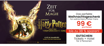 Bild zu Harry Potter Musical in Hamburg inkl. Übernachtung, Frühstück ab 99€/Person