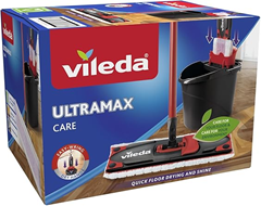 Bild zu Vileda Ultramax Care Komplett Set, Bodenwischer Wischmopp mit Stiel & Eimer für 22,99€