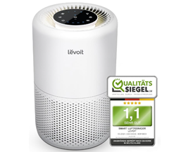 Bild zu LEVOIT Luftreiniger HEPA Filter für Allergiker, Luftfilter gegen Schimmel Staub Pollen Gerüche, CADR 170m³/h bis zu 35? für 76,49€