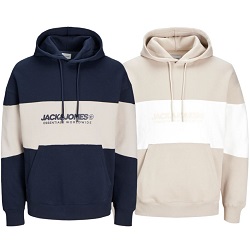 Bild zu Jack & Jones Legacy Blocking Herren Kapuzenpullover für 21,99€ (Vergleich: 28,99€)