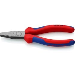 Bild zu Knipex Flachzange schwarz atramentiert, mit Mehrkomponenten-Hüllen, 160 mm, 20 02 160 für 12,49€ (Vergleich: 17,84€)