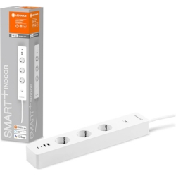 Bild zu LEDVANCE Smart+ Plug dreifache Steckdosenleiste mit USB Anschlüssen und WiFi für 16,99€ (Vergleich: 28,99€)