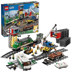 Bild zu Lego City Güterzug Set mit Motor und Fernbedienung (60198) für 119,51€ (Vergleich: 139,99€)