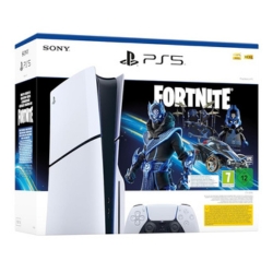 Bild zu [nicht mehr verfügbar!] SONY PlayStation 5 Slim mit Laufwerk im Fortnite Cobalt Star Bundle für 413€ (Vergleich: 459€)