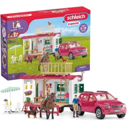 Bild zu Schleich 72205 Campingtrip mit dem Wohnwagen für 65,60€ (Vergleich: 109,99€)