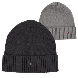 Bild zu Tommy Hilfiger Strickmütze aus Bio-Baumwolle und Kaschmir ESSENTIAL FLAG BEANIE für 27,34€ (Vergleich: 34,90€)