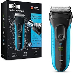 Bild zu Braun Series 3 ProSkin Wet & Dry Elektrorasierer mit Präzisionstrimmer 3040s für 59,99€ (Vergleich: 74,99€)