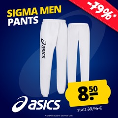 Bild zu ASICS Sigma Pants Herren Jogginghose für 8,50€ zzgl. 5,95€ Versand