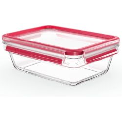 Bild zu Emsa N10410 Clip & Close Glas Frischhaltedose, 1,3 L, gefrier-, backofen-, mikrowellen- und spülmaschinenfest für 7,61€ (Vergleich: 13,99€)