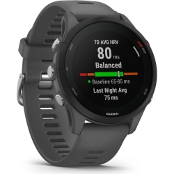 Bild zu GARMIN FORERUNNER 255, Smartwatch, 46 mm, Slate Grey für 182,45€ (Vergleich: 205,48€)