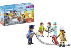 Bild zu 5 Playmobilfiguren (Rescue Team) für 7,25€