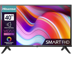 Bild zu Hisense 40E4KT 101cm (40 Zoll) Fernseher Full HD Smart TV, Triple Tuner DVB-T2 / T/C / S2 / S für 199€