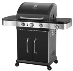 Bild zu El Fuego Brookline AY 575 Gasgrill Grillwagen 3+1 Grillfläche 60x42cm für 162,50€