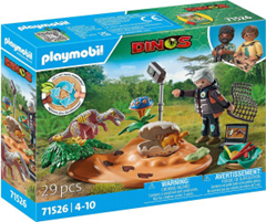 Bild zu PLAYMOBIL | Dinos | Stegosaurus-Nest mit Eierdieb | nachhaltiges Spielzeug für Kinder ab 4 Jahren | 71526 für 8,20€