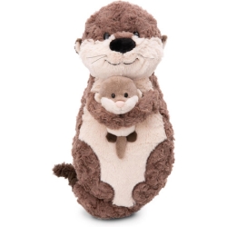 Bild zu NICI 49169 Kissen Otter Oda & Odalina 40x20cm grau-Nachhaltiges Flauschiges Kuschelkissen für 17,71€ (Vergleich: 22,99€)